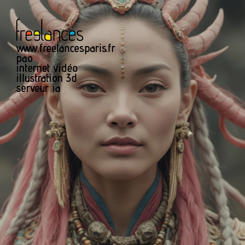 Pao mise en page internet vidéo illustration 3d serveur IA générative AI freelance paris studio de création magazines 8lgls3p0